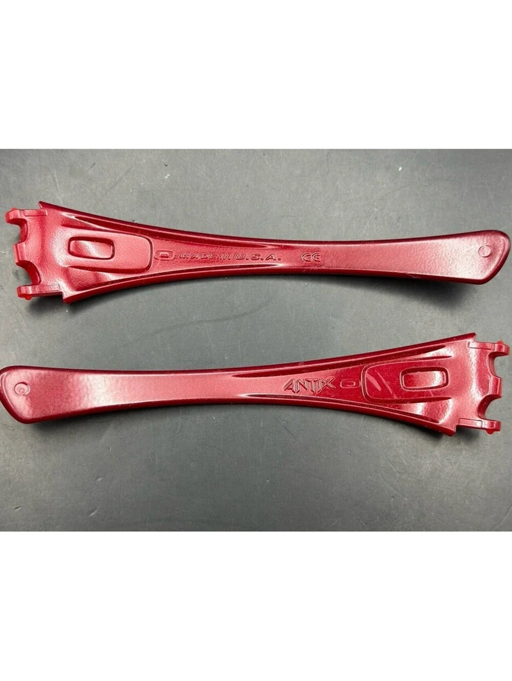 Oakley Antix Mettalic Red OEM Replacement Arms